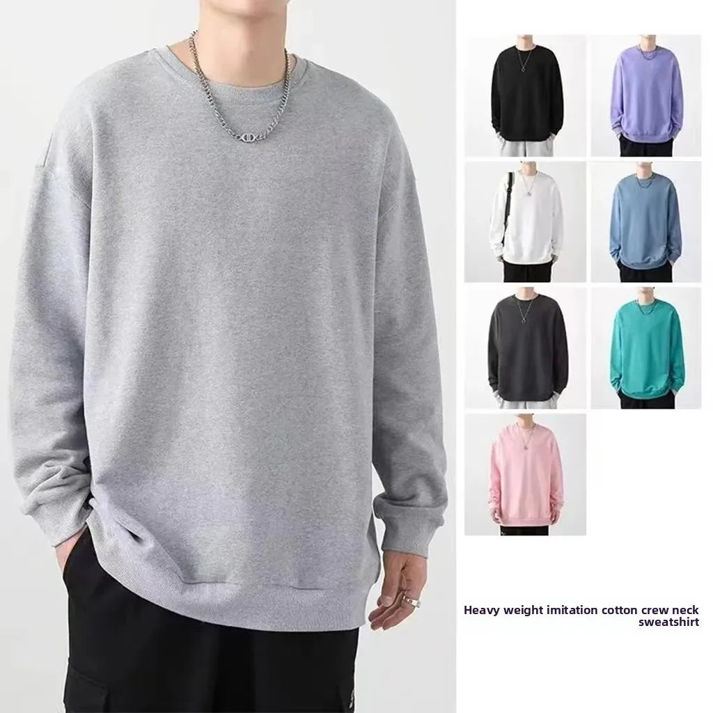 New Hot Sale Of The Season Men's Hoodie Casual Sporty Long Sleeve Loose Fit Spring Autumn Multicolor Couple's Sweatshirt Comfort